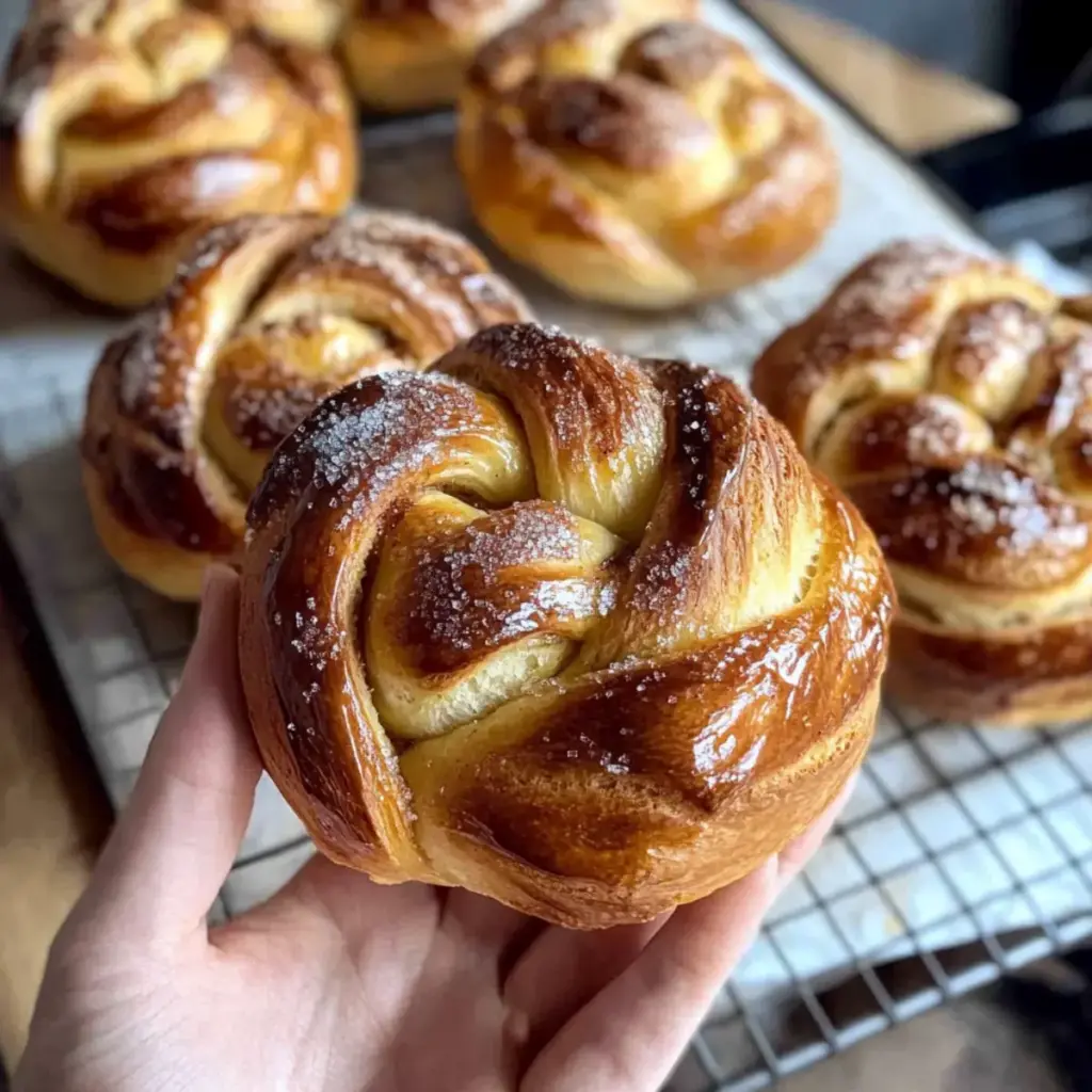 Sourdough Swedish Cardamom Buns