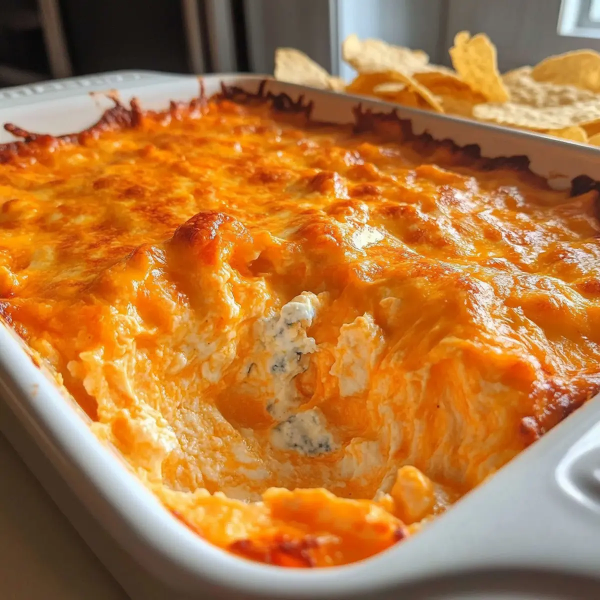 Buffalo chicken dip in 20 minutes