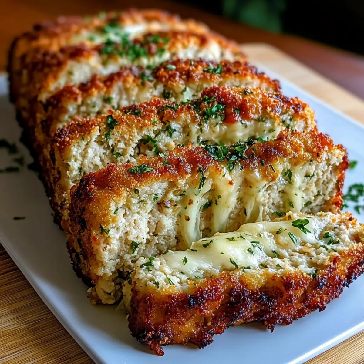 Parmesan Chicken Meatloaf