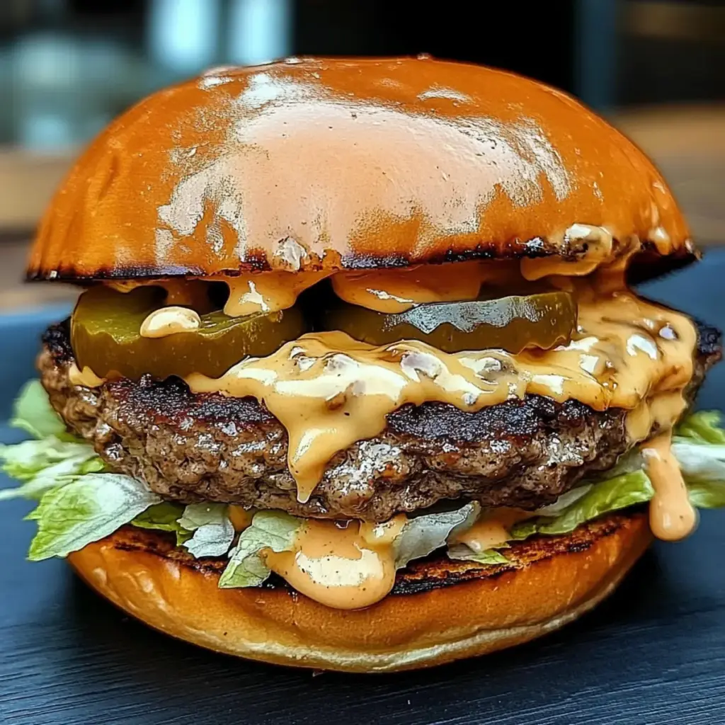 Juicy Smash Burger Recipe
