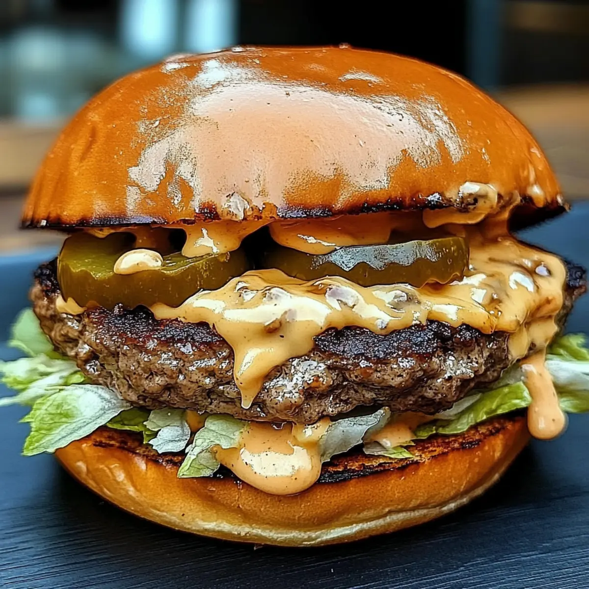 Juicy Smash Burger Recipe