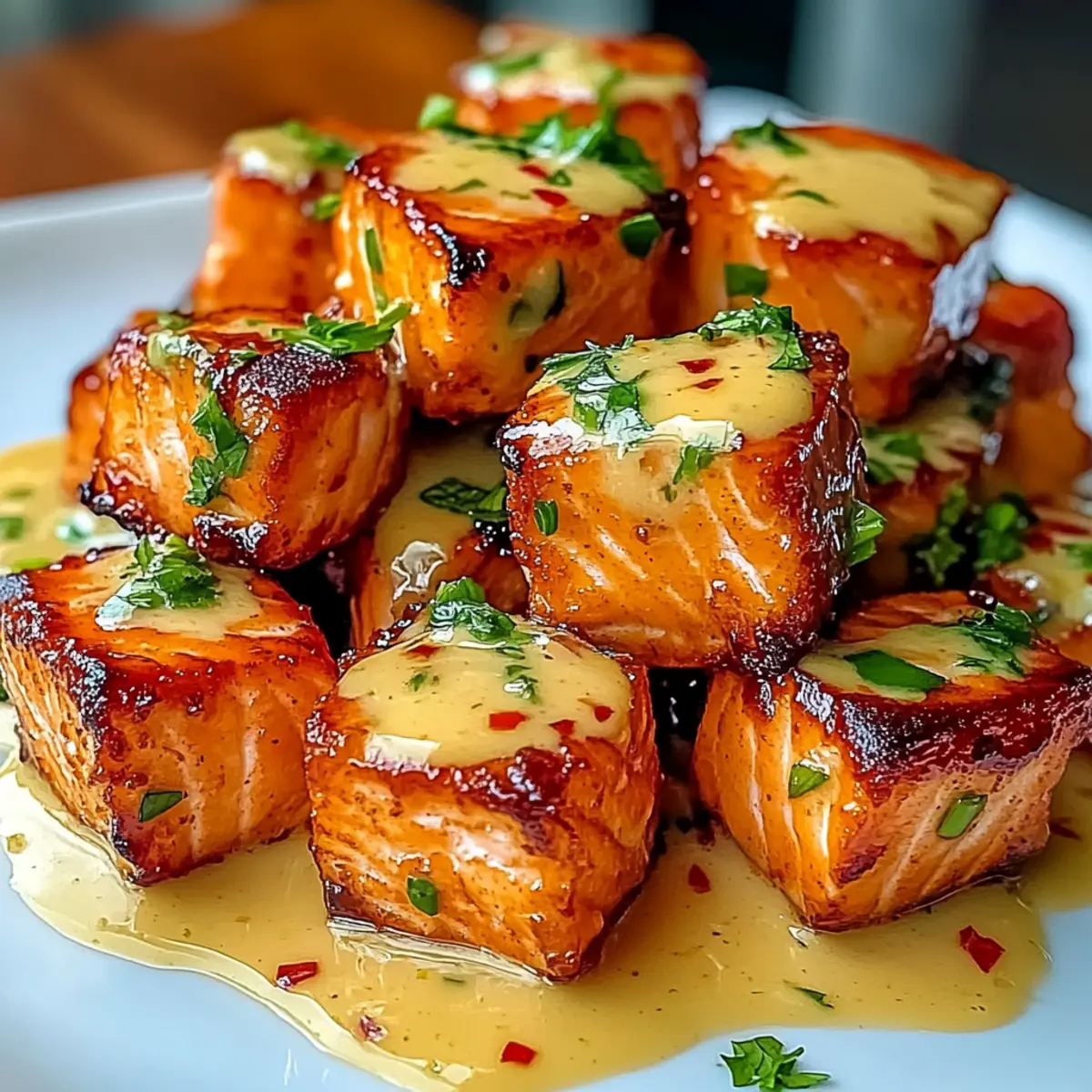 Bang Bang Salmon Bites