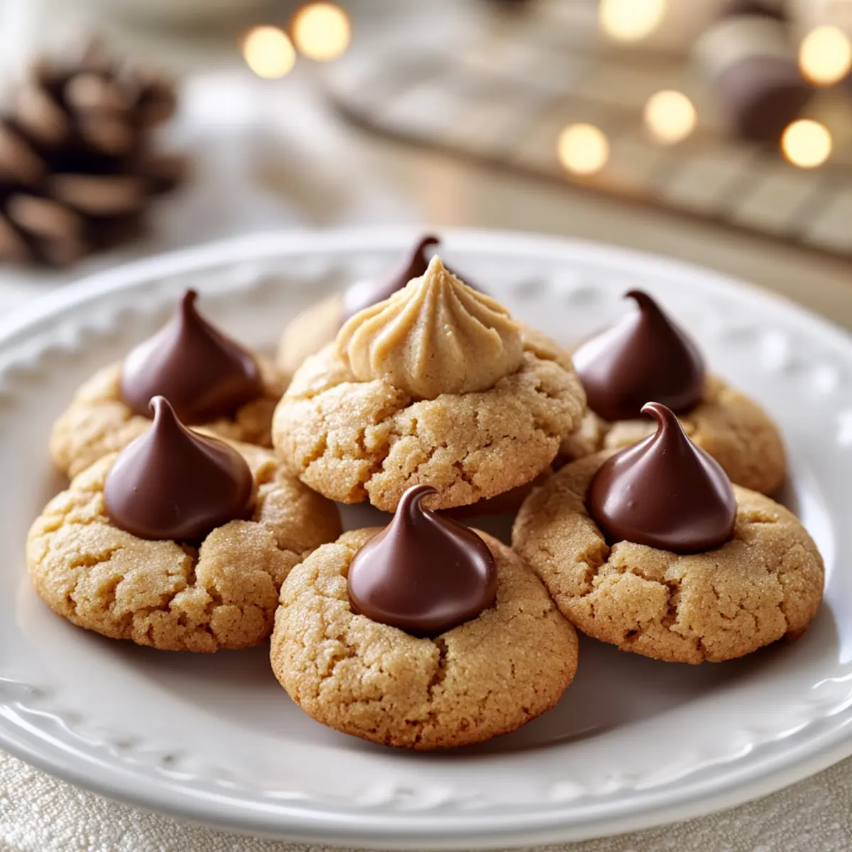 Peanut Butter Kiss Cookies