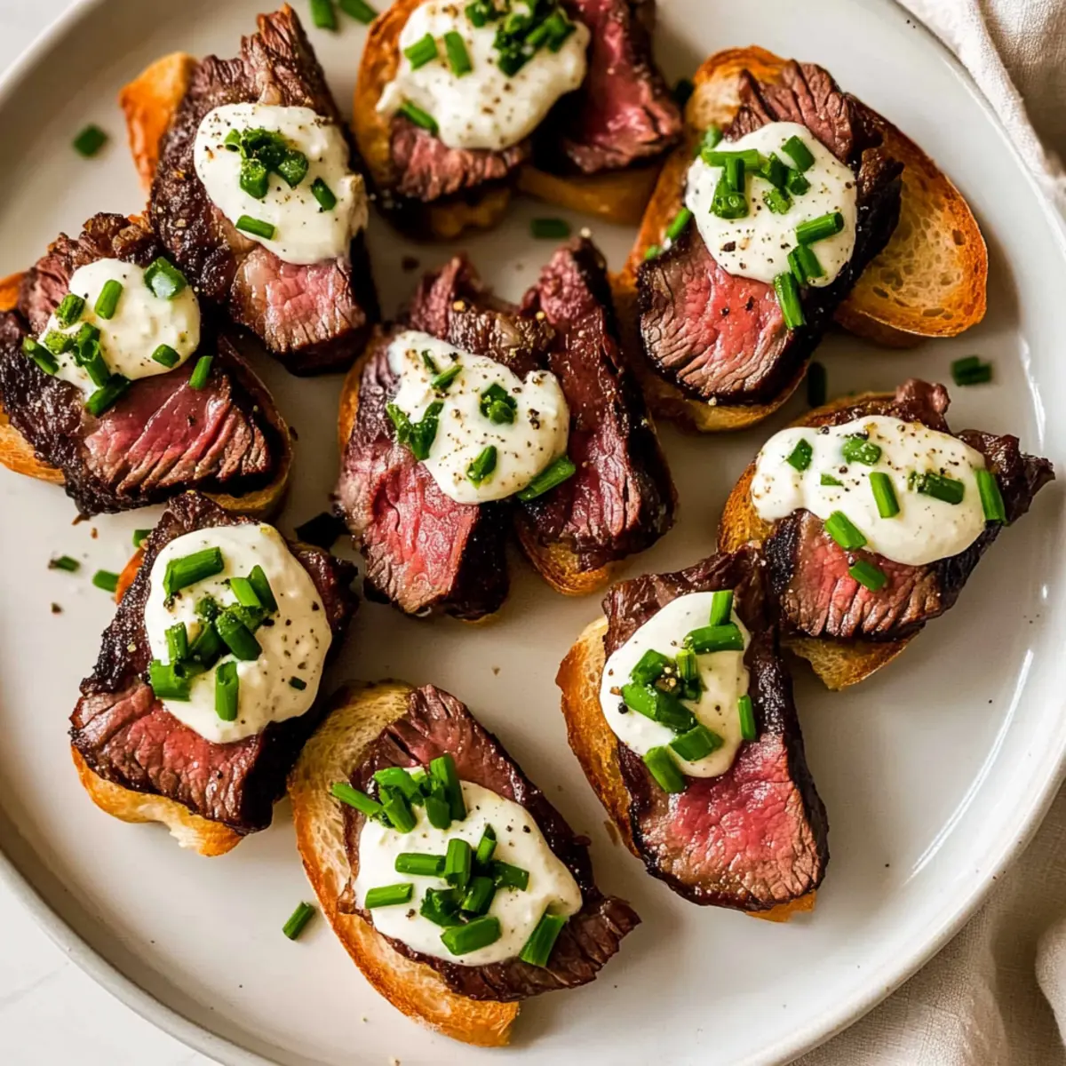 Steak Crostini