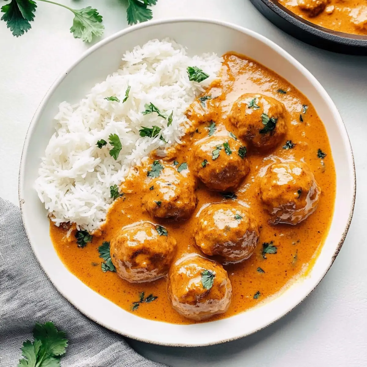 Butter Chicken Meatballs