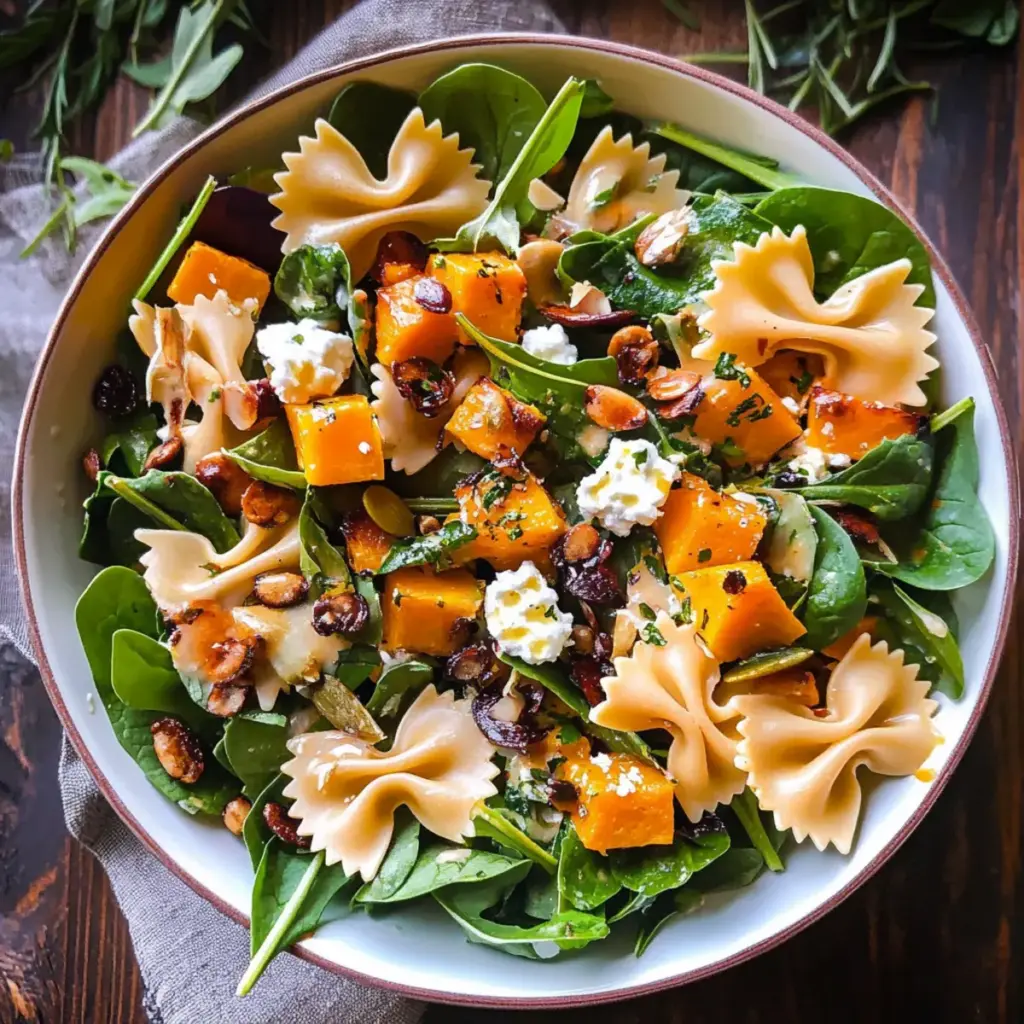 Fall Salad with Maple-Lime Dressing