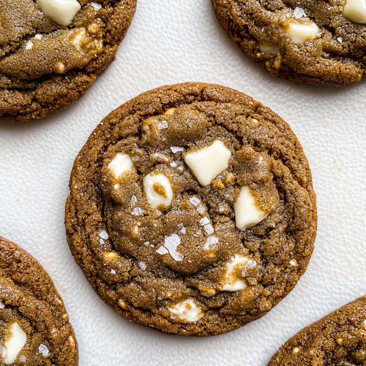 Hojicha White Chocolate Cookies