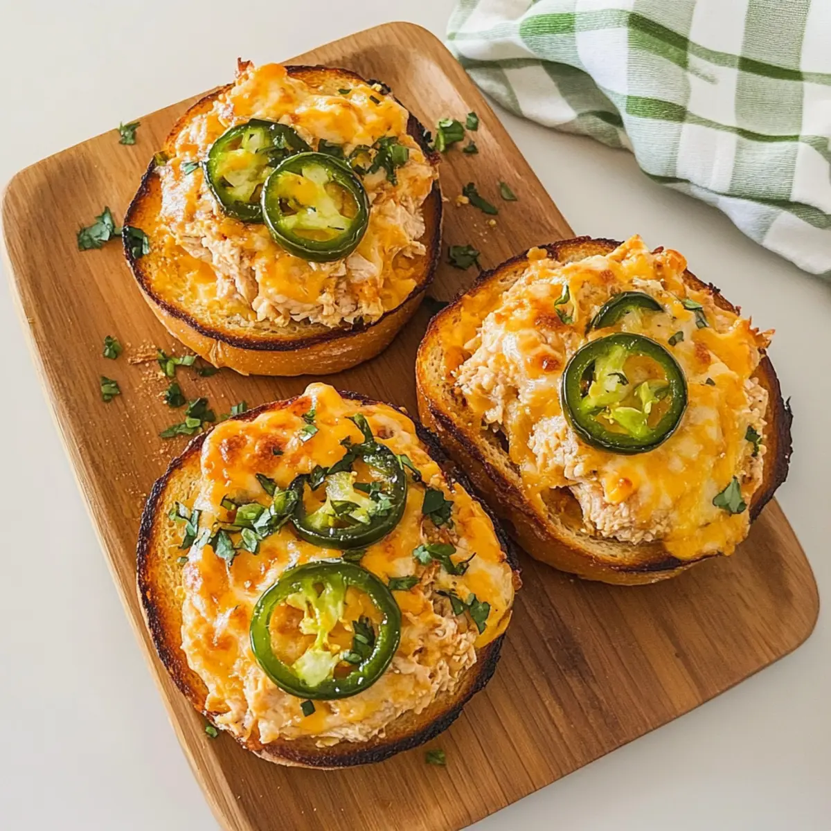 Jalapeño Cheddar Tuna Melt