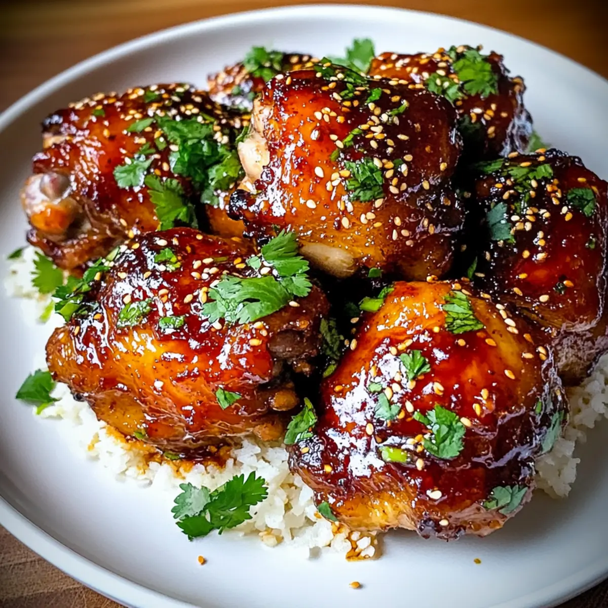 Sweet Chili Chicken Thighs