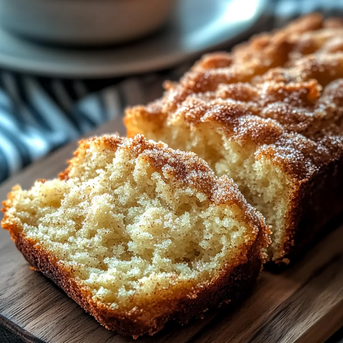 Cinnamon Donut Bread Recipe