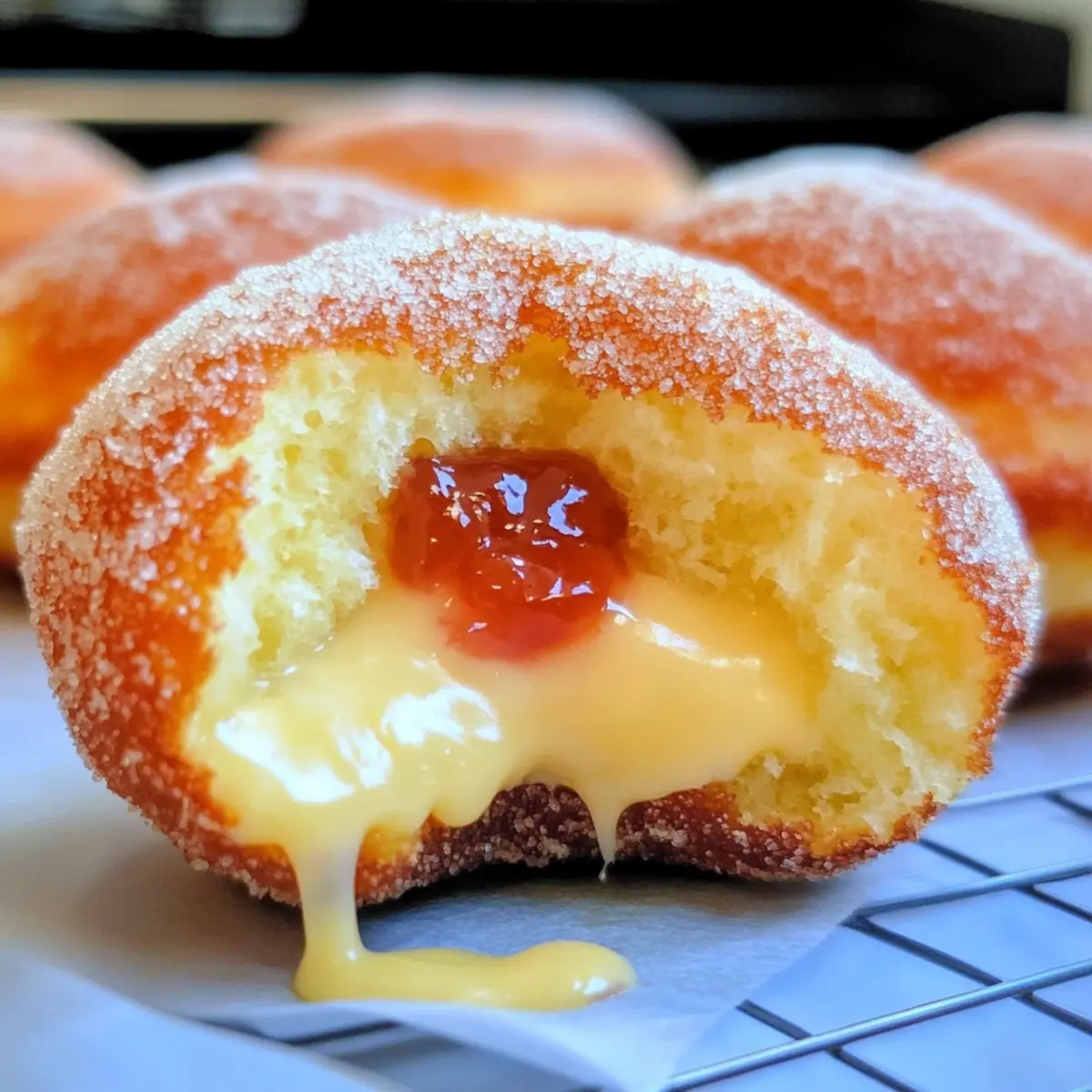 Sufganiyot Stuffed Donuts