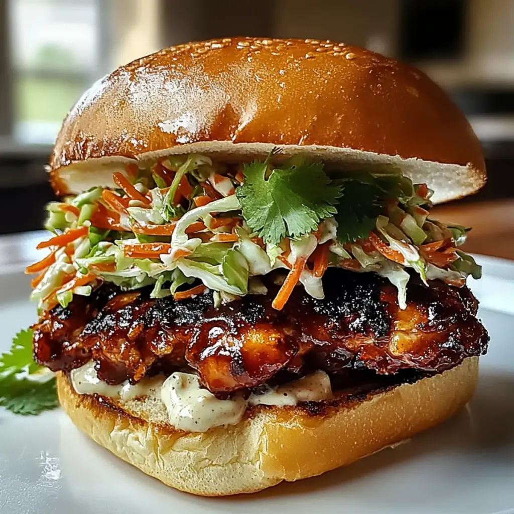 Korean BBQ Chicken Sandwich
