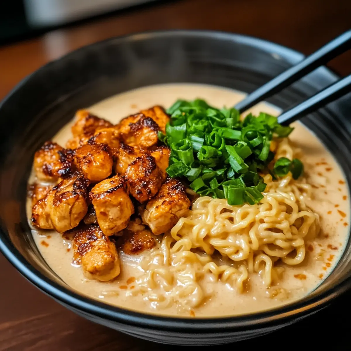 Chicken Ramen Garlic Sauce