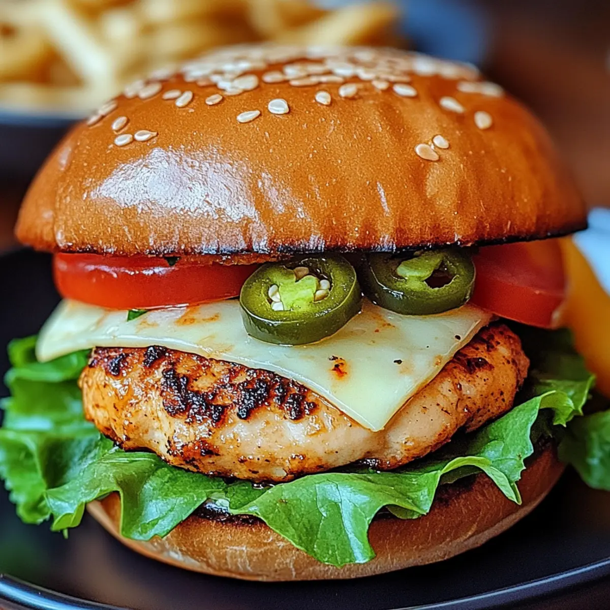 Spicy Chipotle Chicken Burger