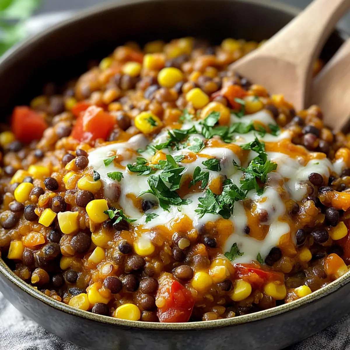 Vegetarian Mexican Lentils