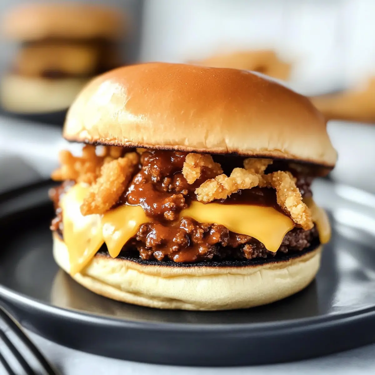 Chili Cheeseburgers