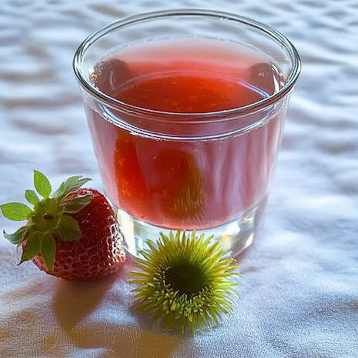 Russian strawberry compote