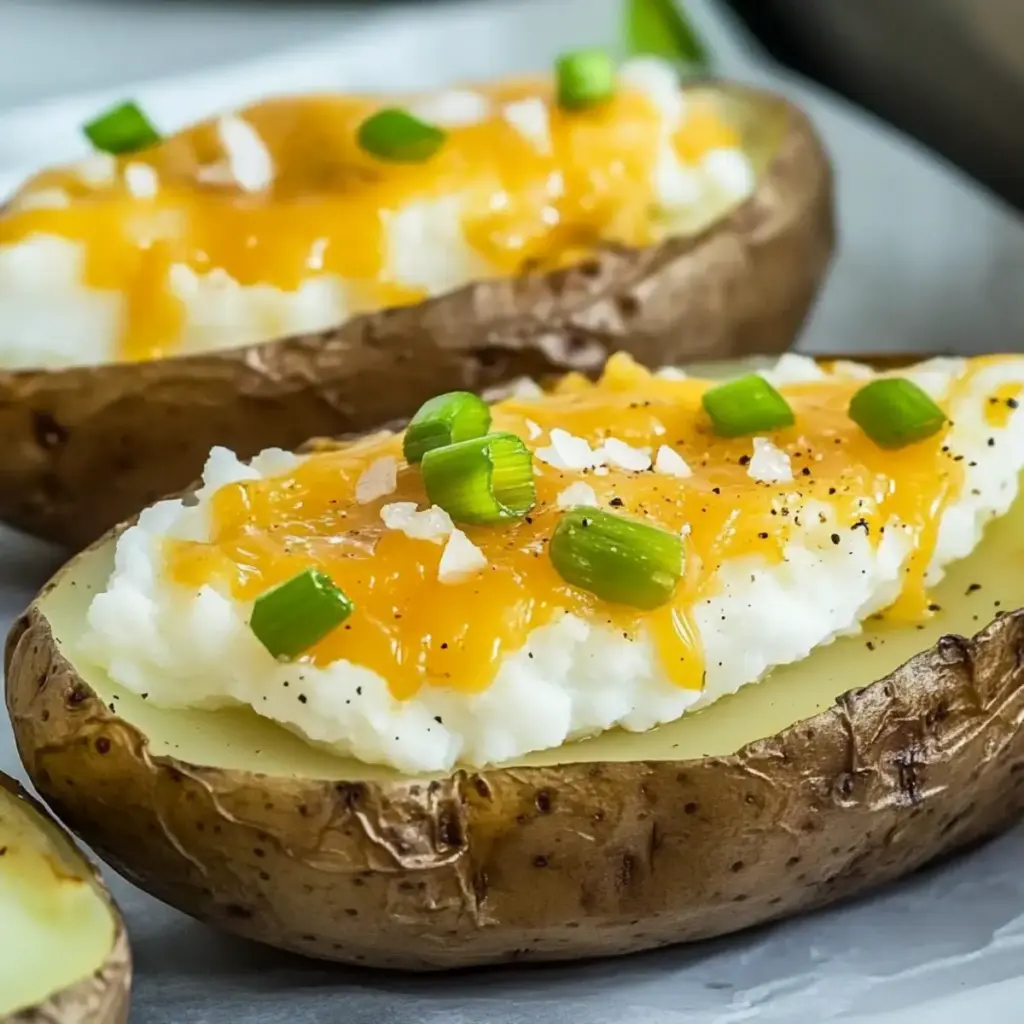 Slow Cooker Jacket Potatoes