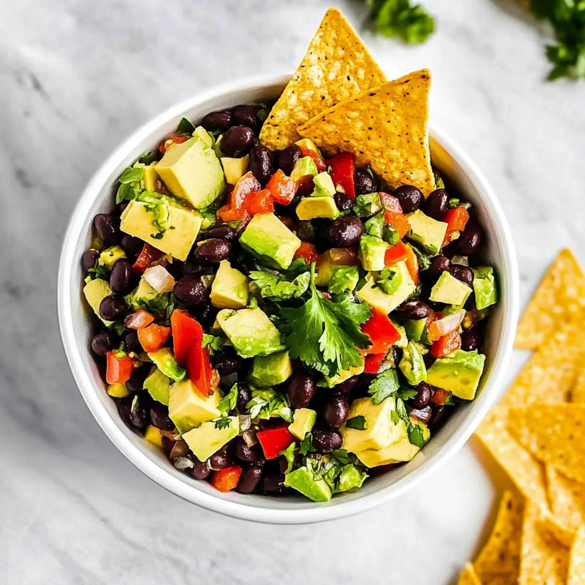 Avocado Black Bean Salsa