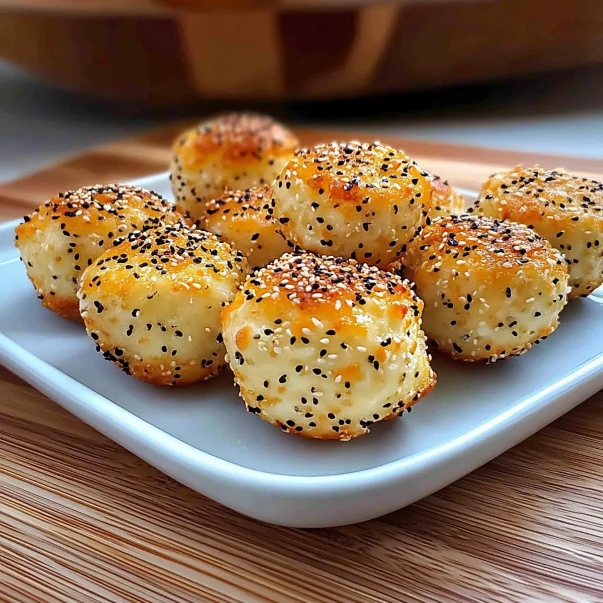 High-Protein Bagel Bites