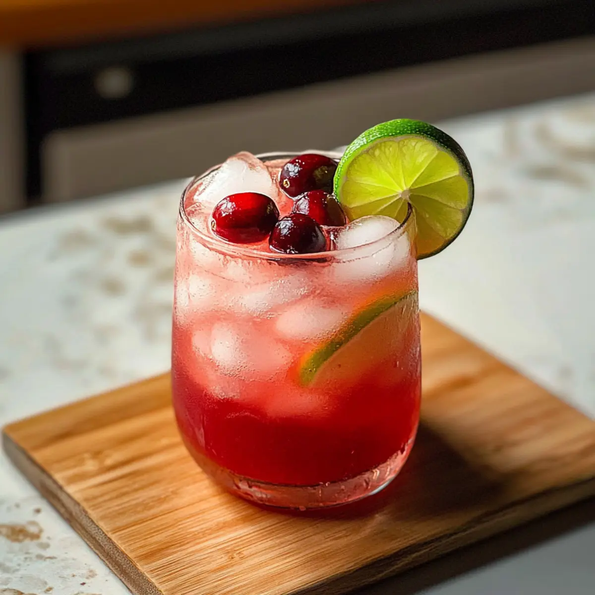 Cranberry Guava Fizzy Lemonade