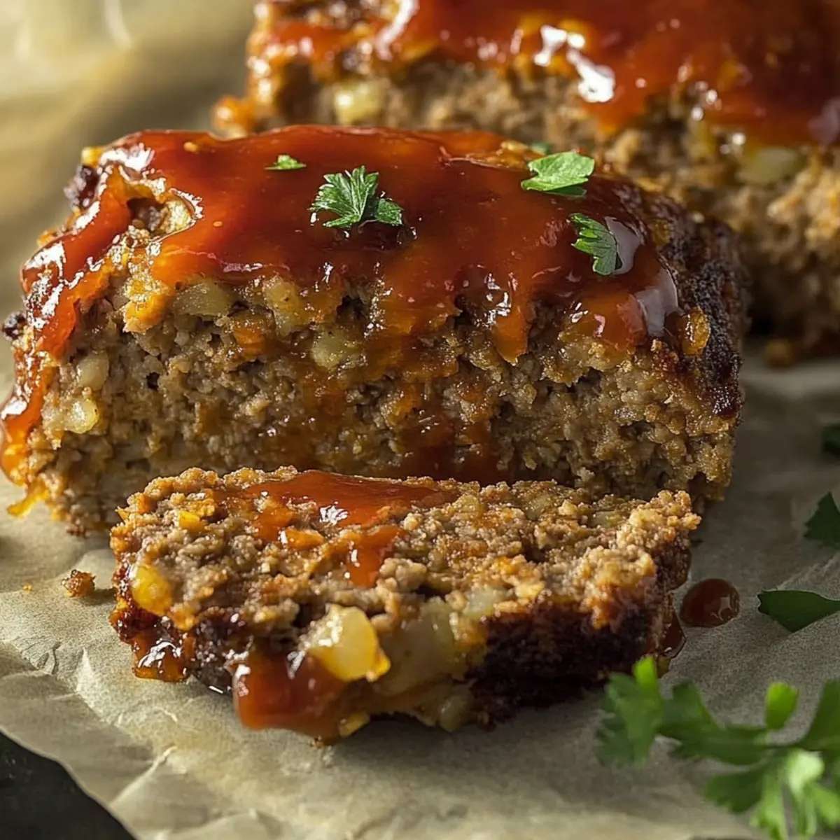 4 Ingredient Meatloaf
