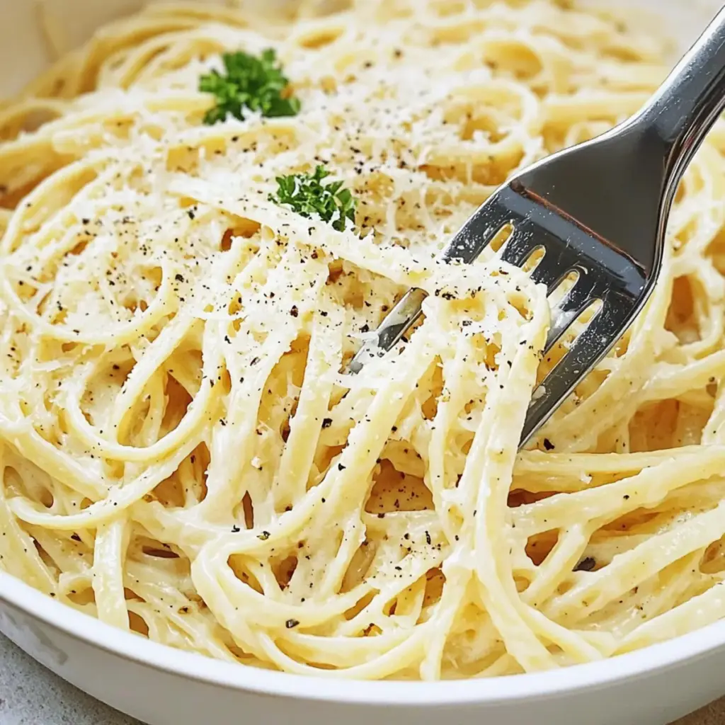 Parmesan Garlic Linguine Pasta