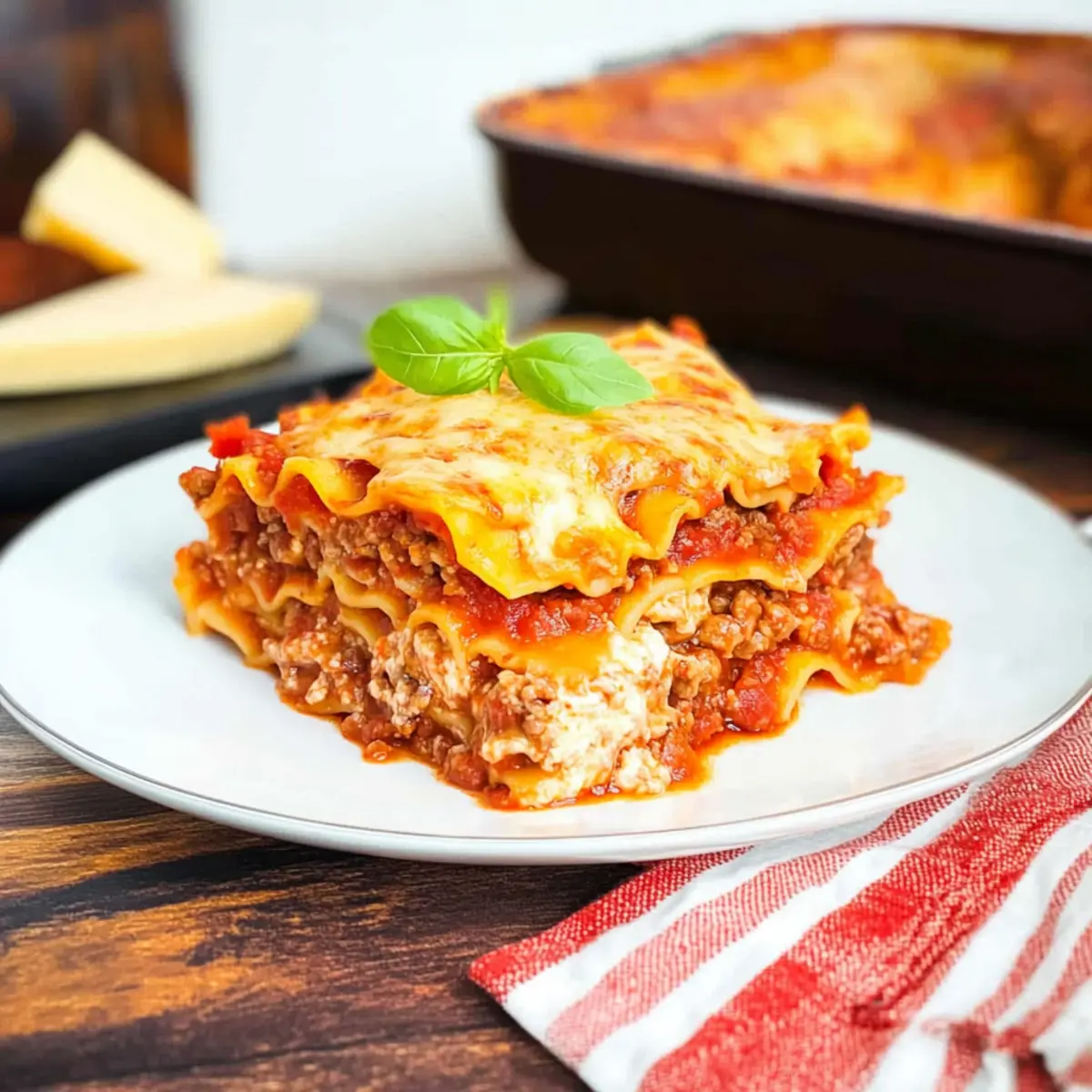 Over the Top Smoked Lasagna