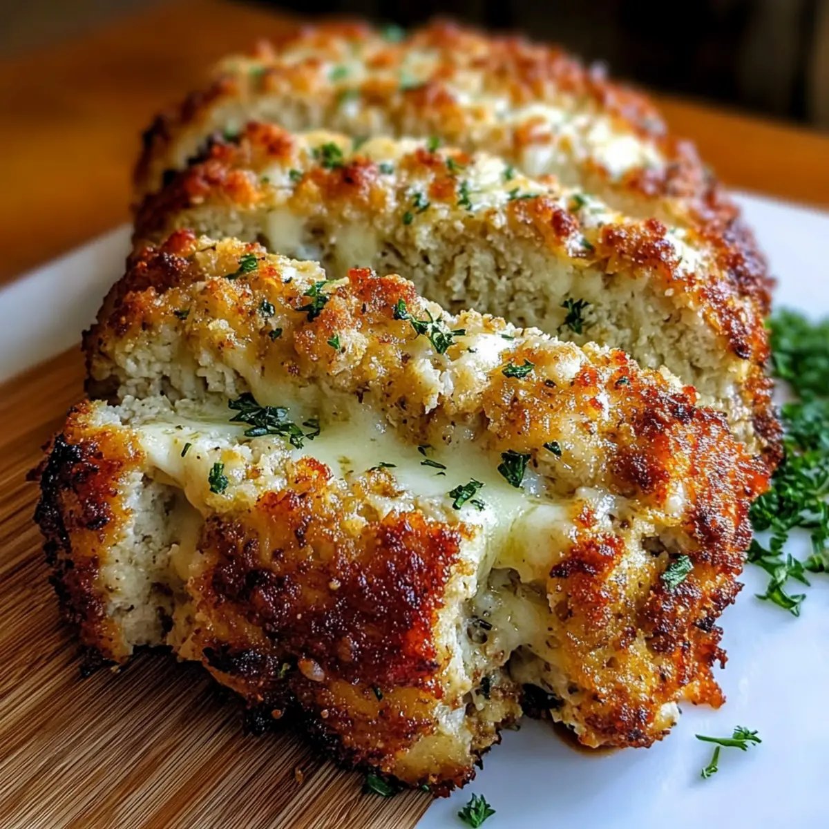 Parmesan Chicken Meatloaf