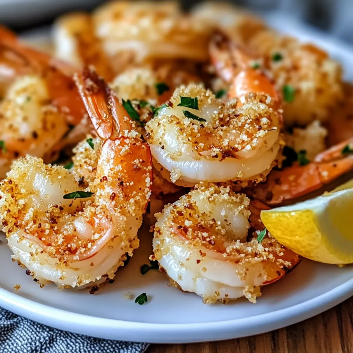 Air Fryer Garlic Parmesan Shrimp