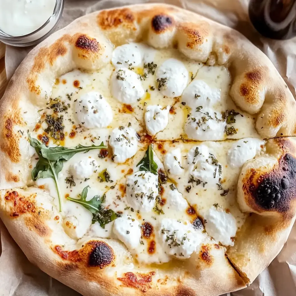 White Sauce Pizza