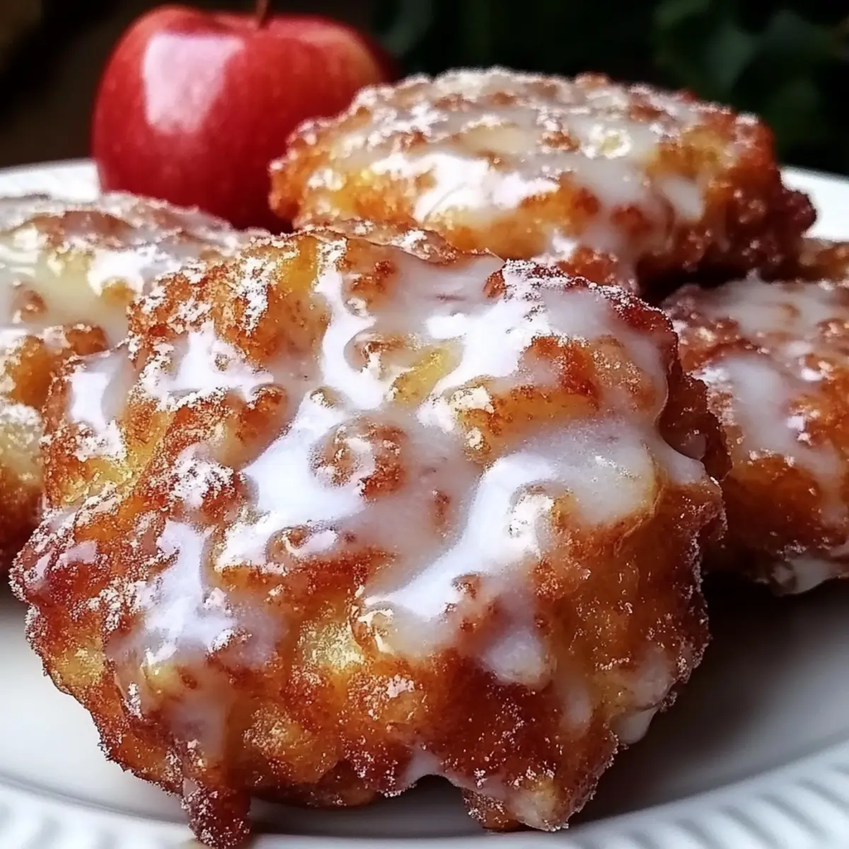 BAKED APPLE FRITTERS