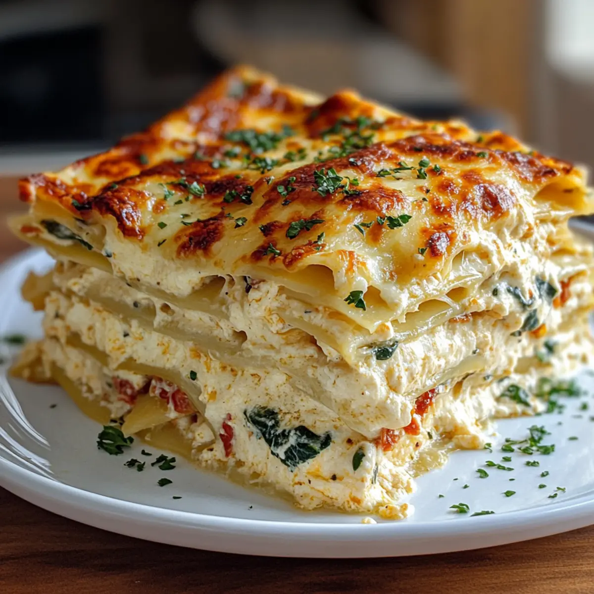 Marry Me Chicken Lasagna