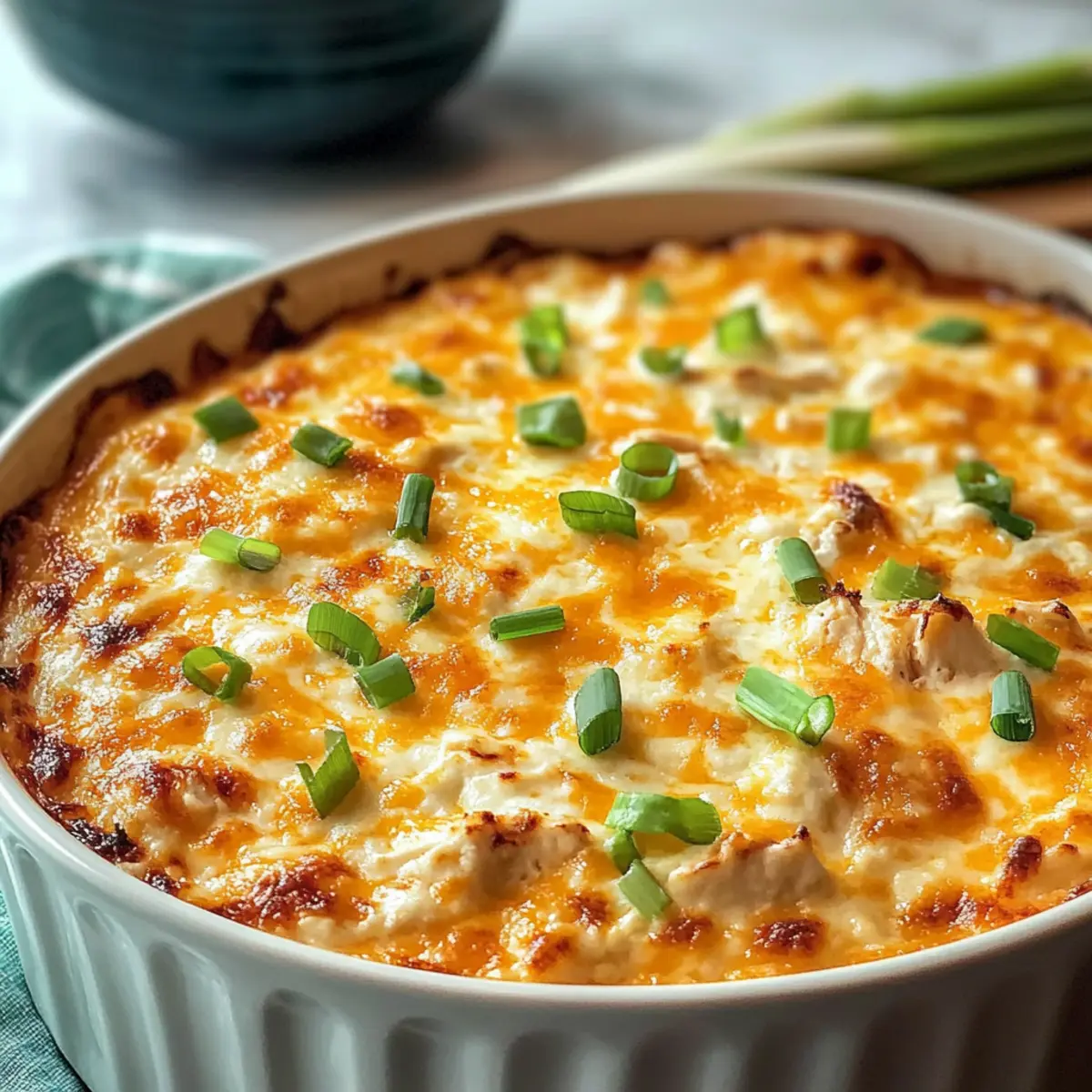 Simple Buffalo Chicken Dip