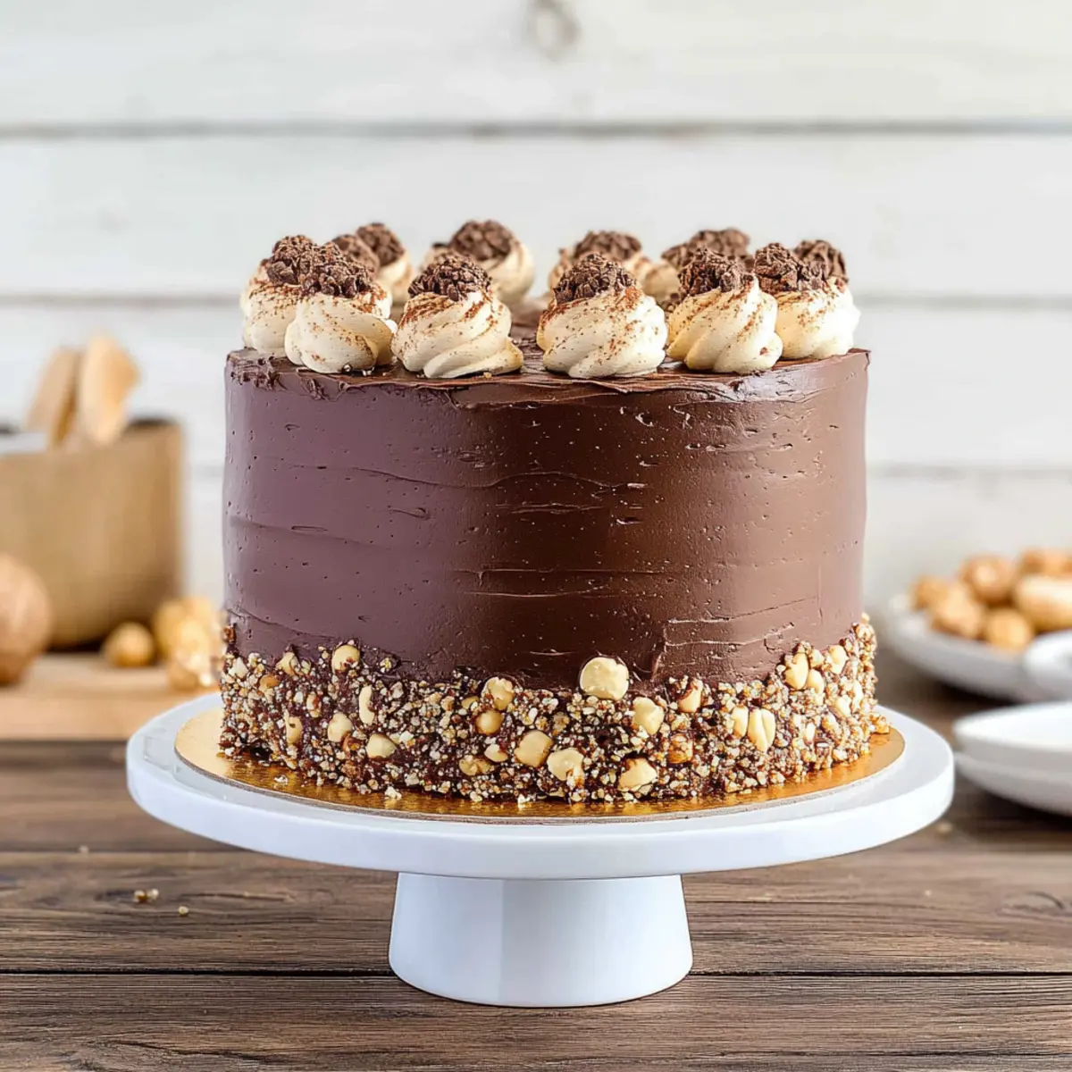 Ferrero Rocher Cake