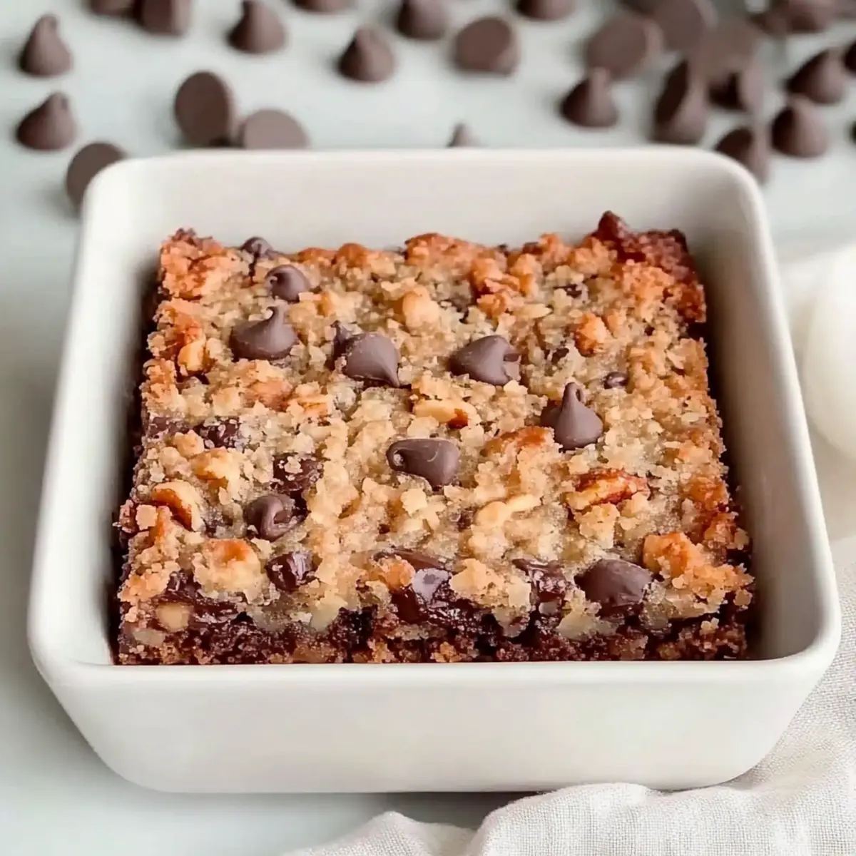 German Chocolate Cookie Bars