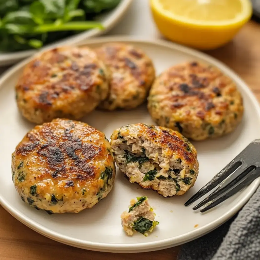 Spinach & Ground Turkey Sausages