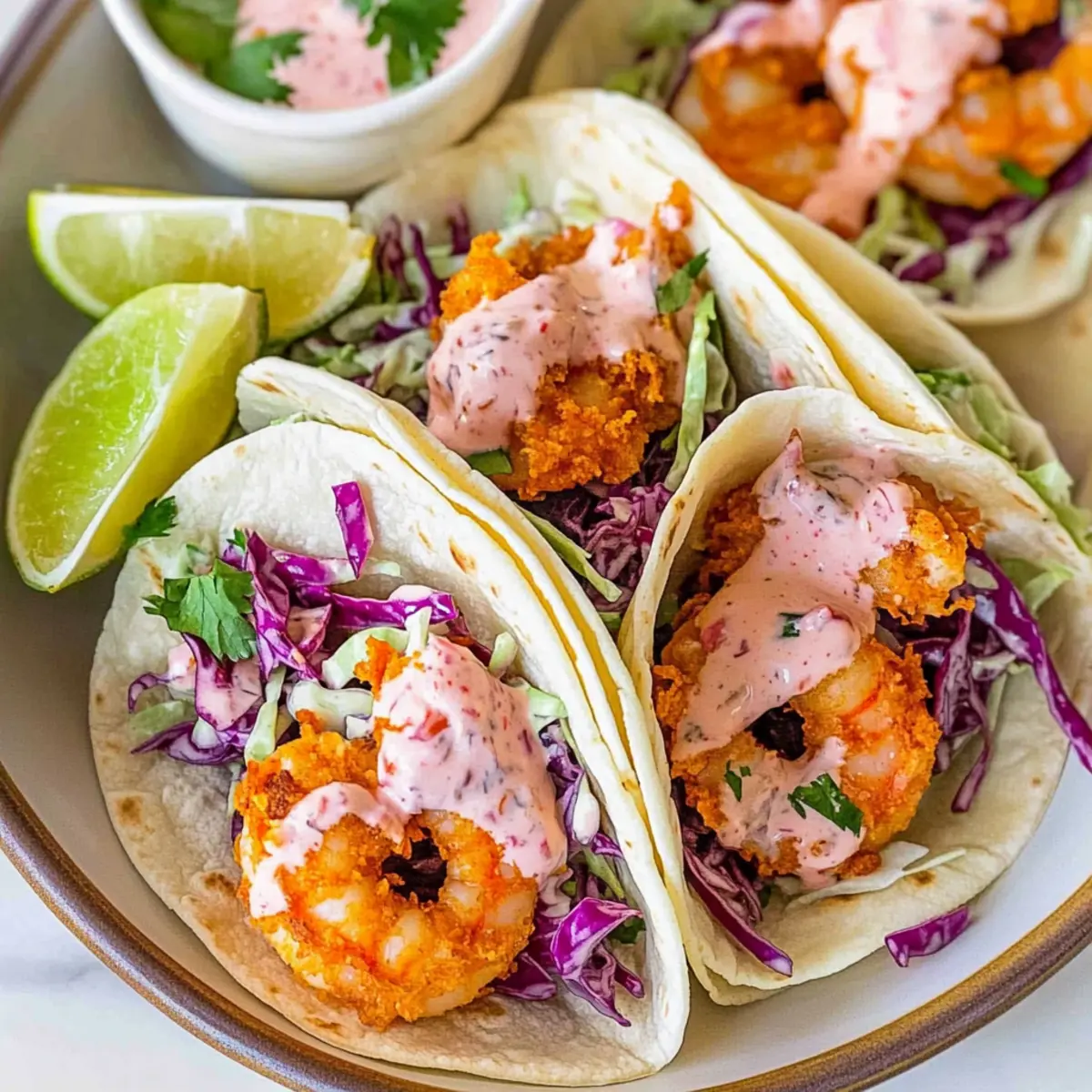Bang Bang Shrimp Tacos