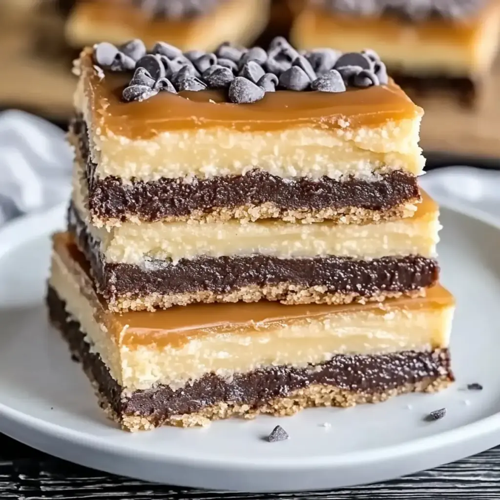 Salted Caramel Cookie Bars