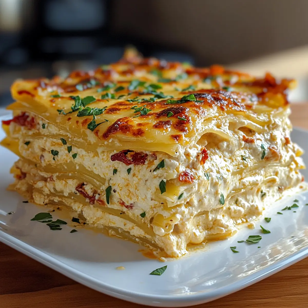Marry Me Chicken Lasagna