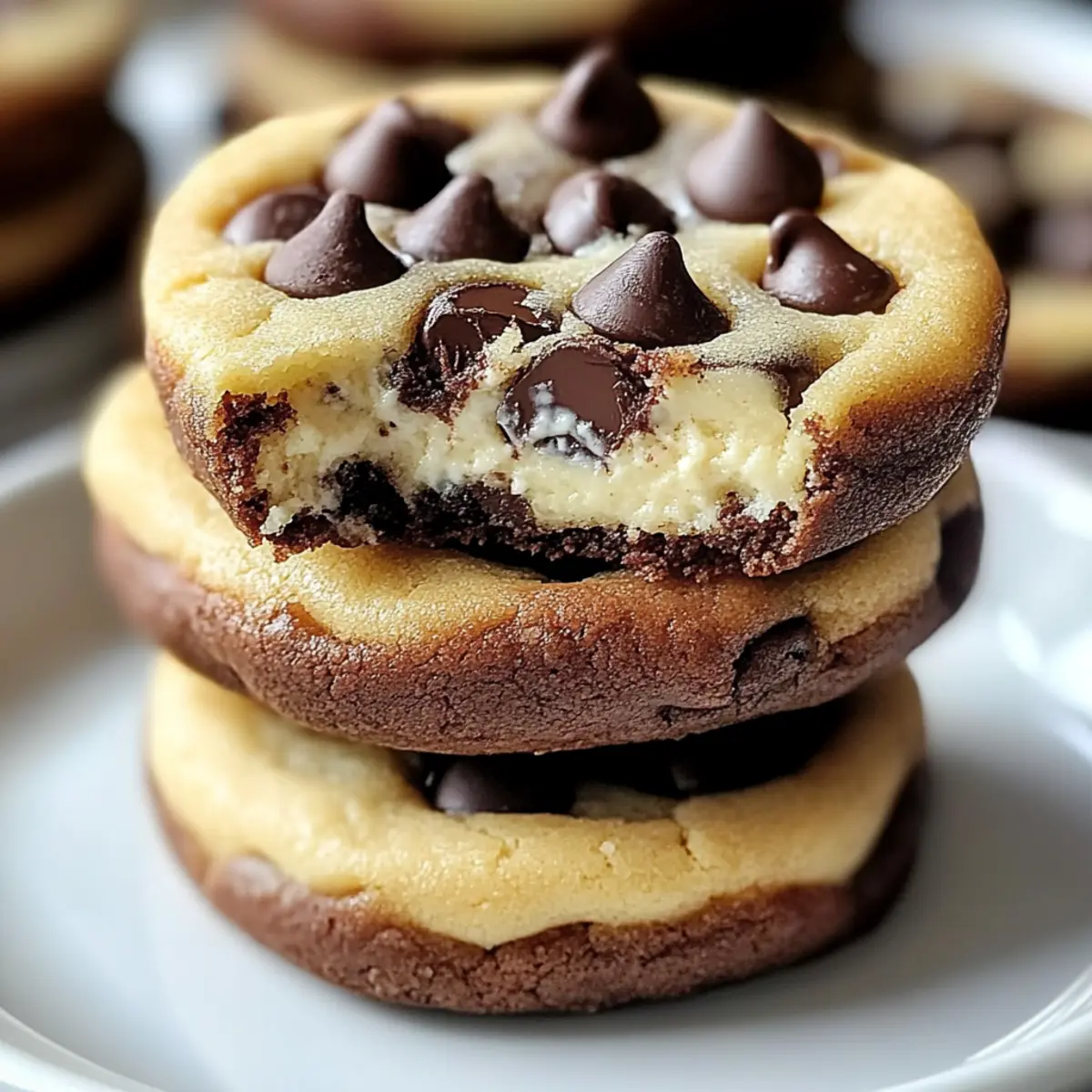 Chocolate Chip Cheesecake Cookies