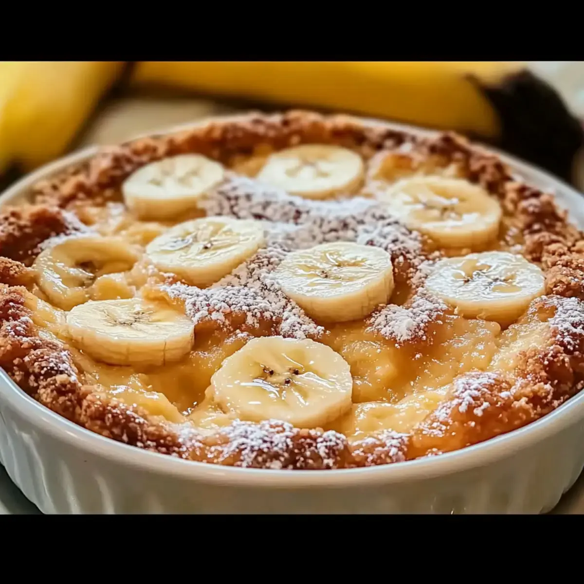 Southern Banana Cobbler Dessert