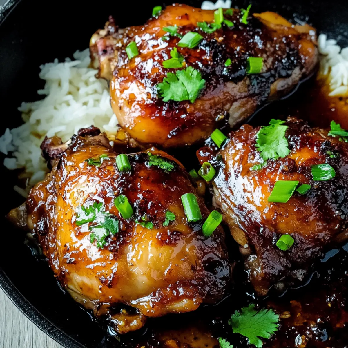 Sauce Brown Sugar Chicken Thighs