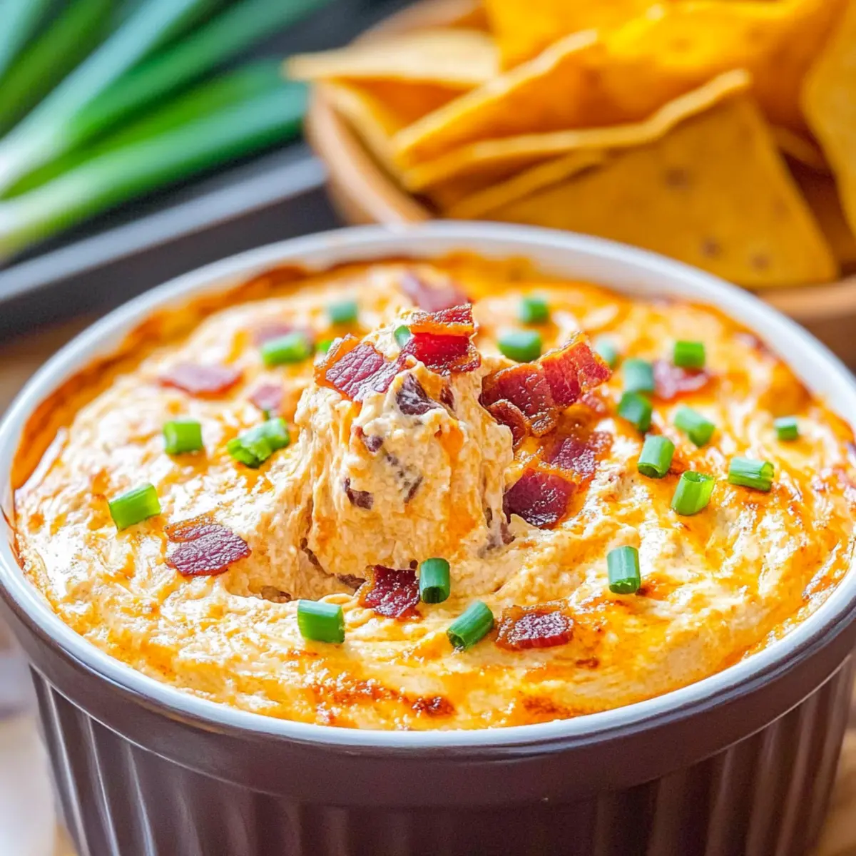 One Bowl Buffalo Chicken Dip