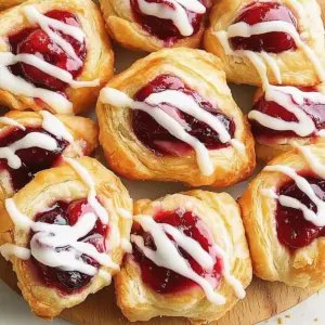 Homemade Cherry Danishes