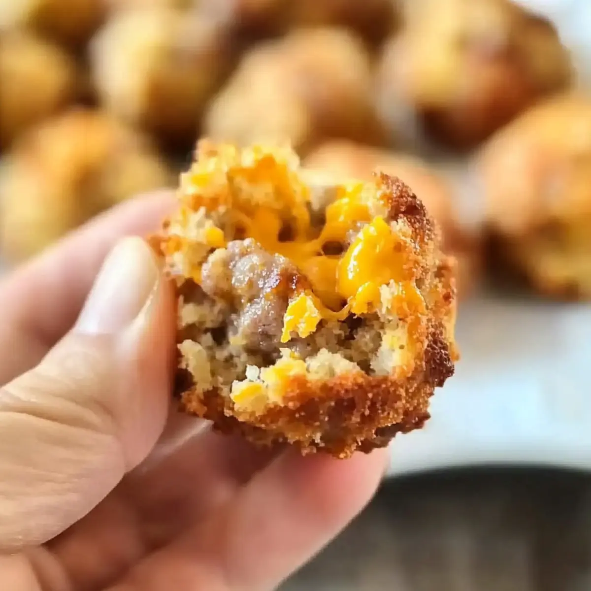 Bisquick Sausage Balls