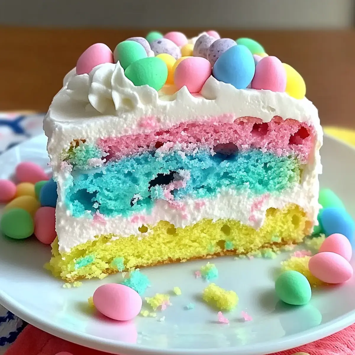 Easter Poke Cake