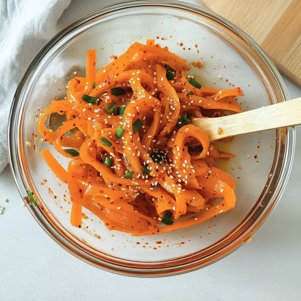 Viral Carrot Ribbon Salad