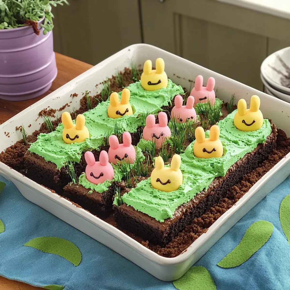 Easter Garden Cake