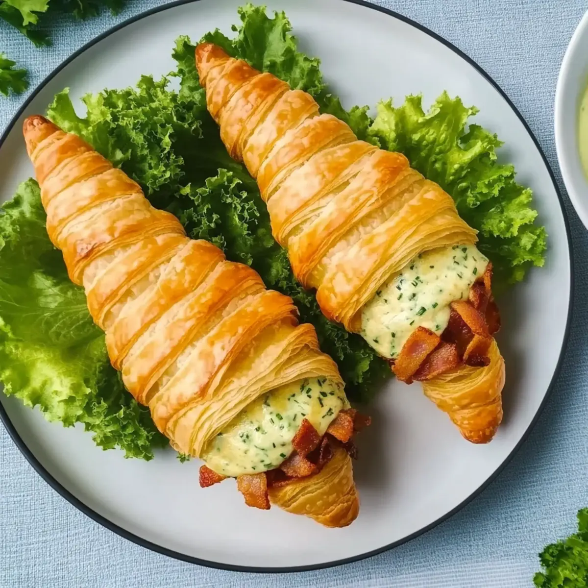 Cheese & Bacon Pastry Carrots